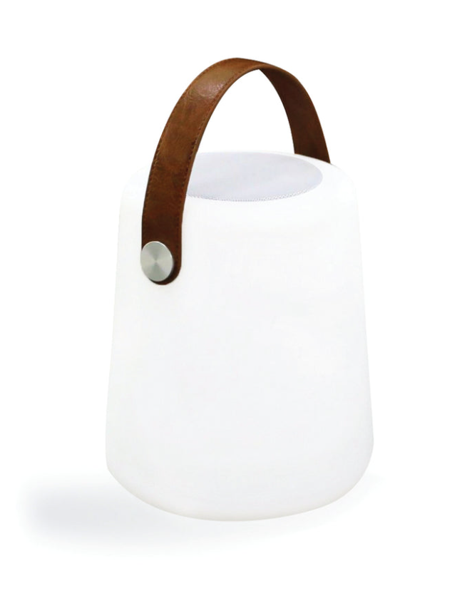 Fab portable lampe med højtaler