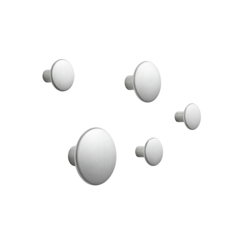 Dots Metal, Aluminum  Set of 5