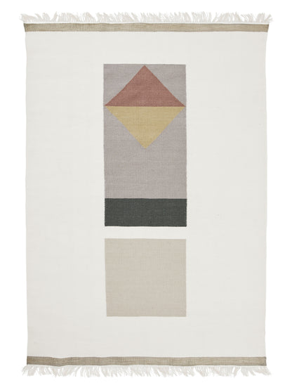Vero Rug, White 170x240 cm