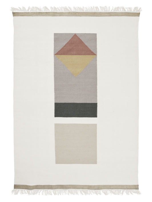 Vero Rug, White 170x240 cm