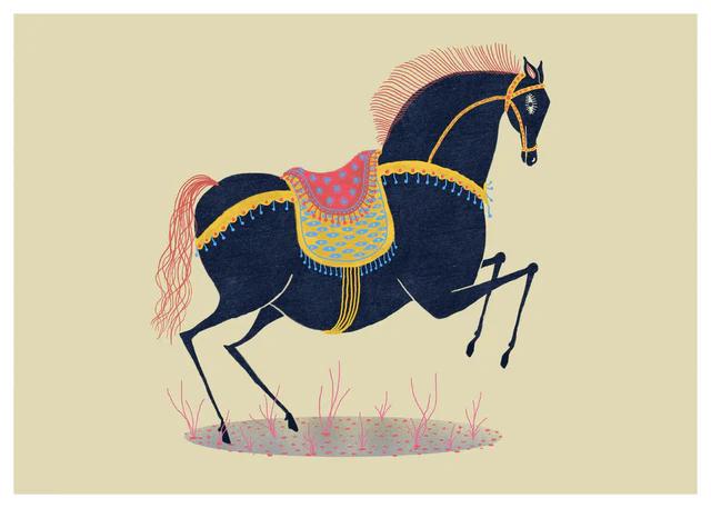 Year Of The Horse - Plakat 50x70cm