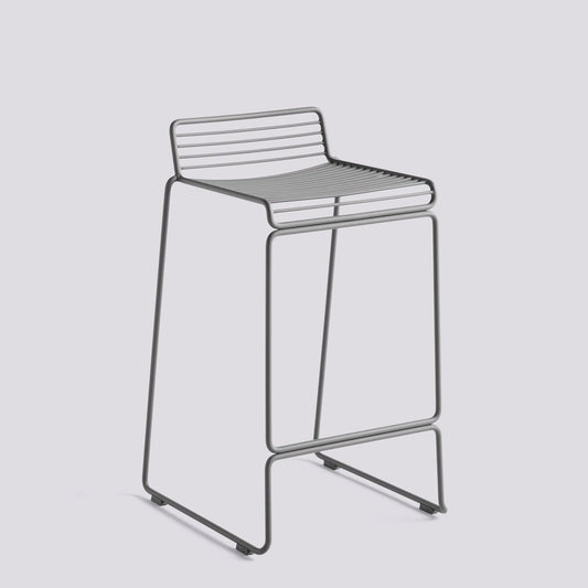 Hee Bar Stool, Asphalt Grey H65 cm