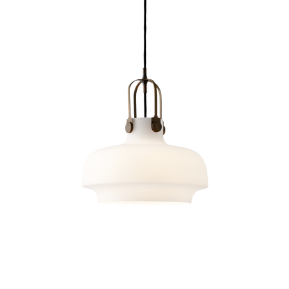 Copenhagen pendant SC7, Opal/Bronzed Brass