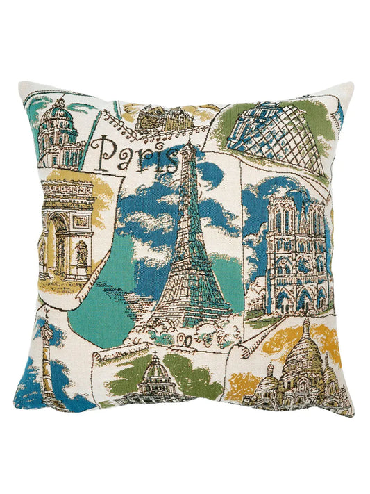 Poulin Design pude - Paul Gauguin, Mit elskede Paris - Blå