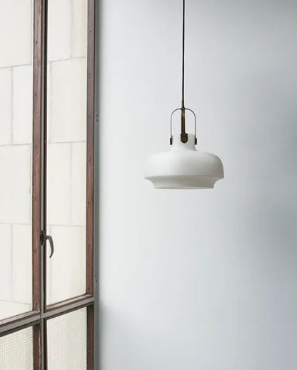 Copenhagen pendant SC7, Opal/Bronzed Brass