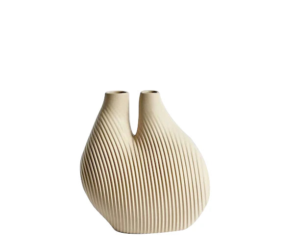 W&S Vase - Chamber - Light Beige